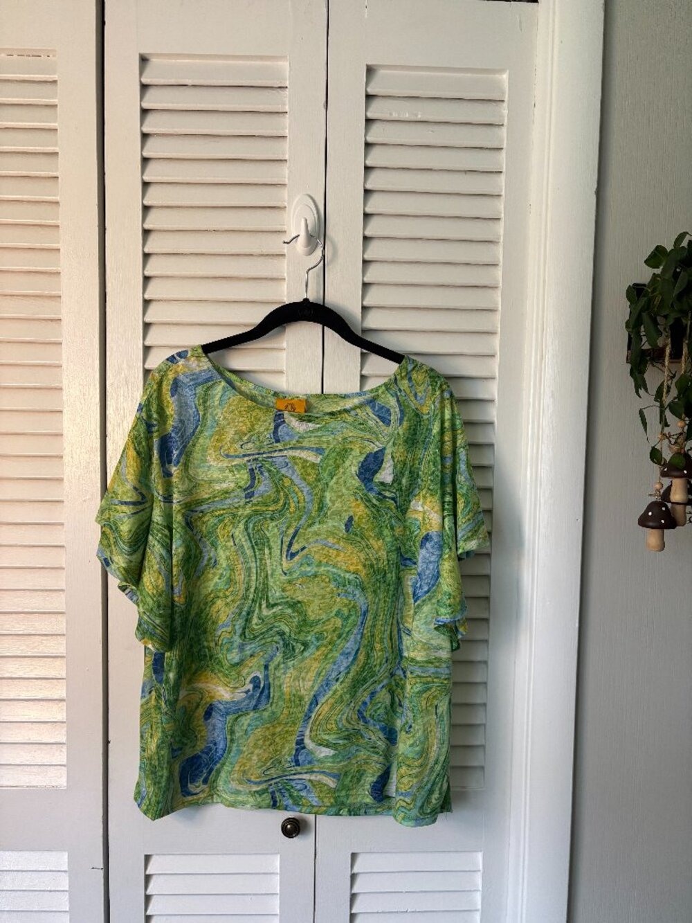 Ruby Rd Summer Green Top - Large